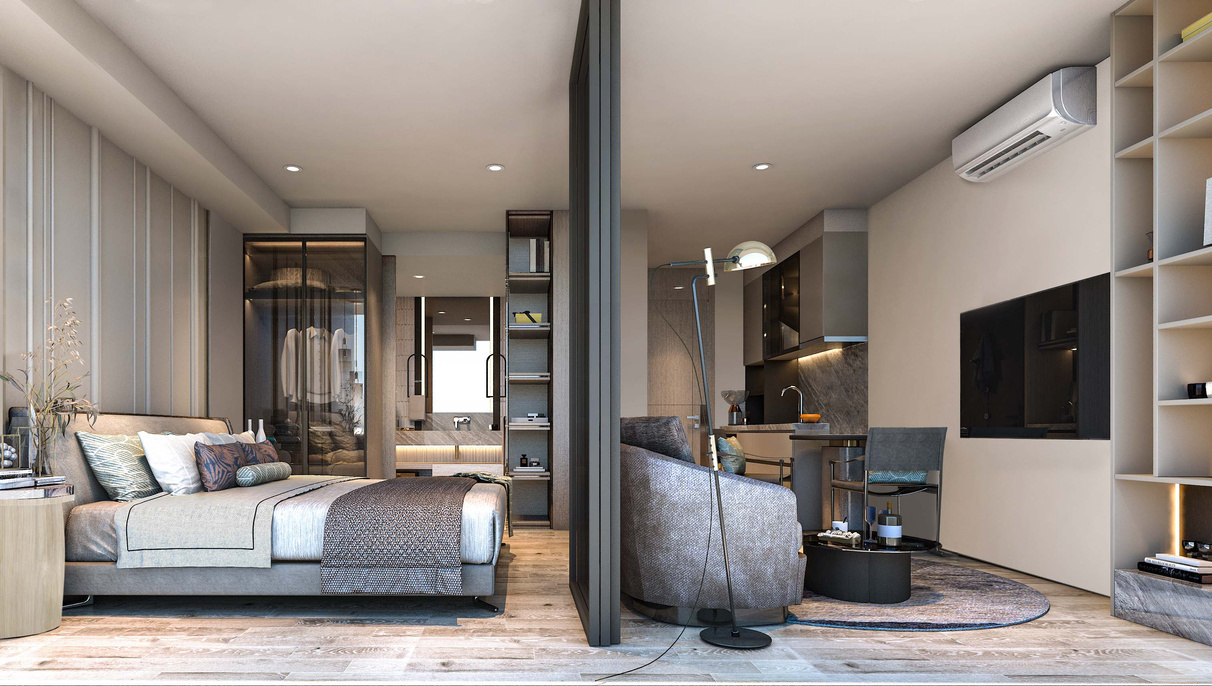 1 Bedroom interior